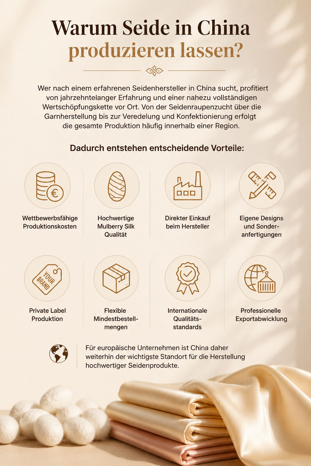 Seidenproduktion in China